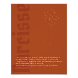 Foto Affiche Narcisse