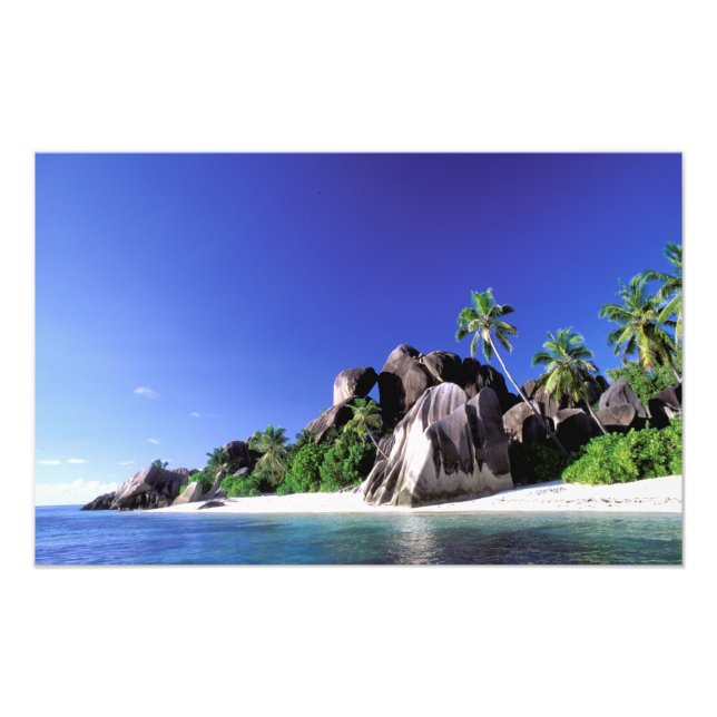 Foto África, Seychelles, Ilha La Digue. Granito 3 (Frente)
