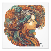 Afro Boho Queen - Colorida Artística