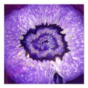 Foto Ágata roxa Geode de Falln