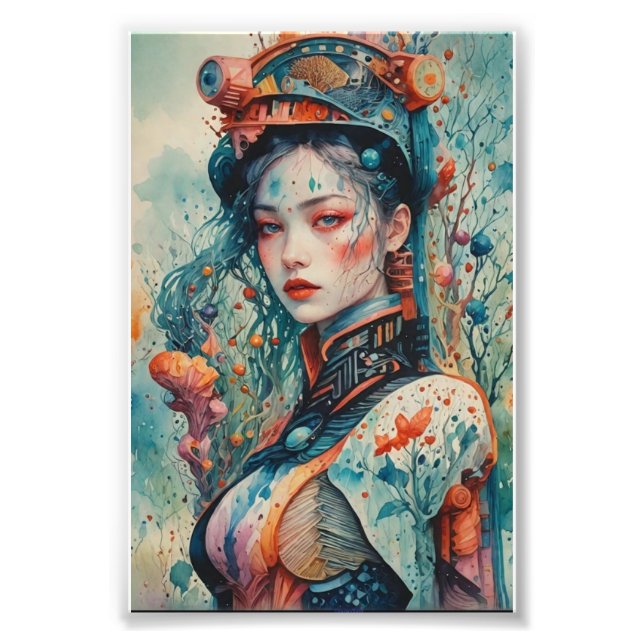 Foto água de forma justa (Frente)