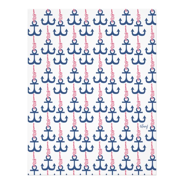 Foto Ahoy Vintage Anchor. (Frente)