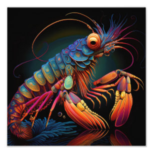 Foto AI Mantis Shrimp