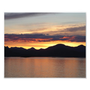 Foto Alaskan Sunset I Beauful Alaska Photoics