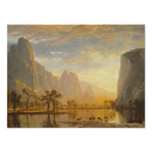 Foto Albert Bierstadt - Vale do Yosemite