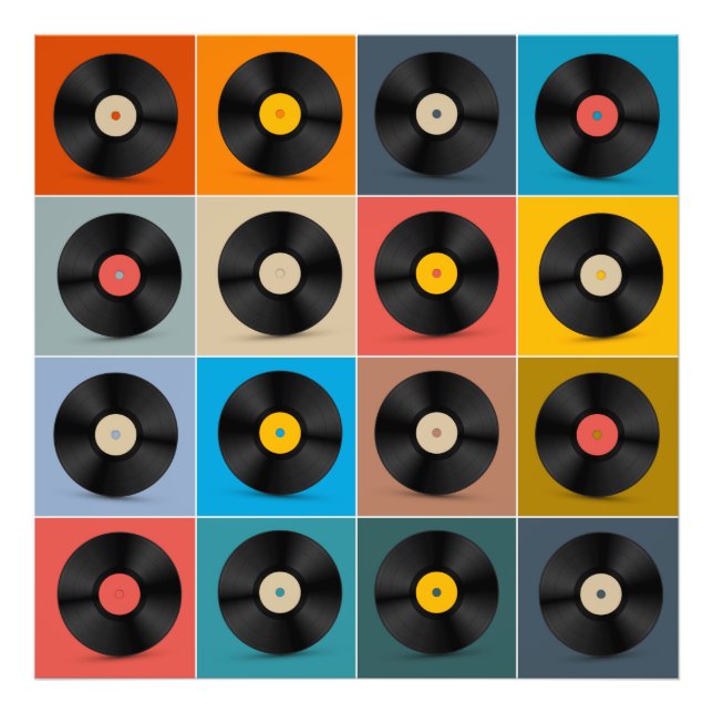 Foto Álbum,Vinil Record,Music Poster (Frente)