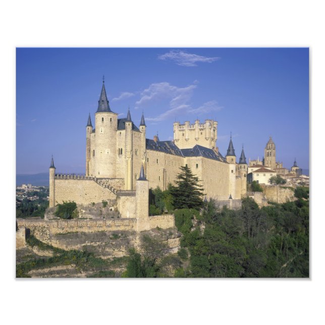 Foto Alcazar, Segóvia, Castela e Leão, Espanha (Frente)