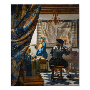 Foto Alegoria de pintura   Johannes Vermeer  