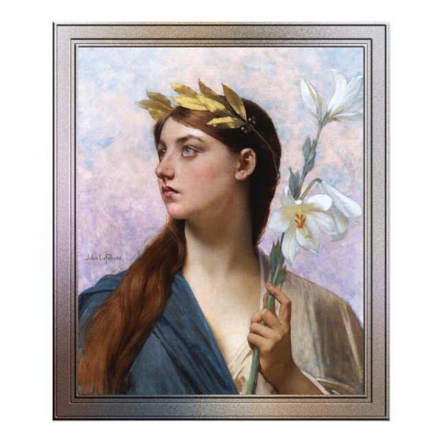 Foto Alegoria de vitória de Jules Joseph Lefebvre (Frente)