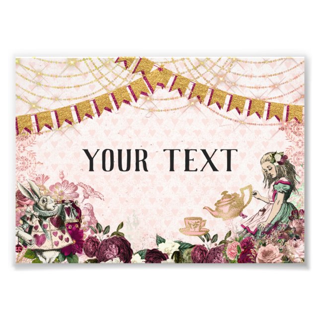 Foto Alice no País das Maravilhas (Frente)