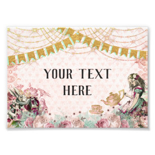 Foto Alice no País das Maravilhas do Chá Blush & Mint