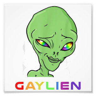 Foto Alienígena Gaylien Gay para Orgulho gay