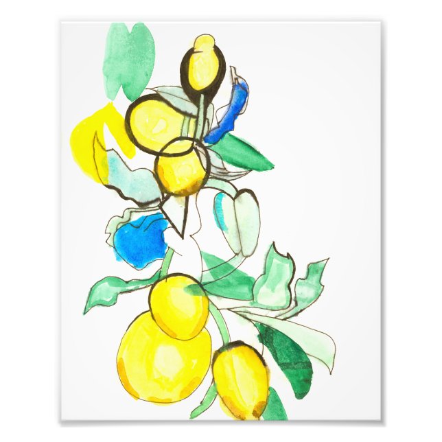 Foto Almalfi Lemon I Impressão (Frente)