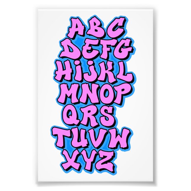 Foto Alphabet Pink (Frente)