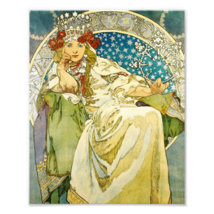 Foto Alphonse Mucha Princess Hyacinth Art Nouveau