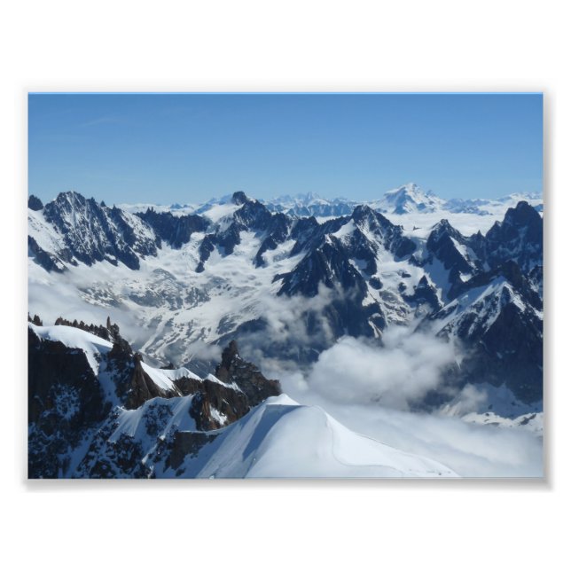 Foto Alps Franceses Chamonix (Frente)