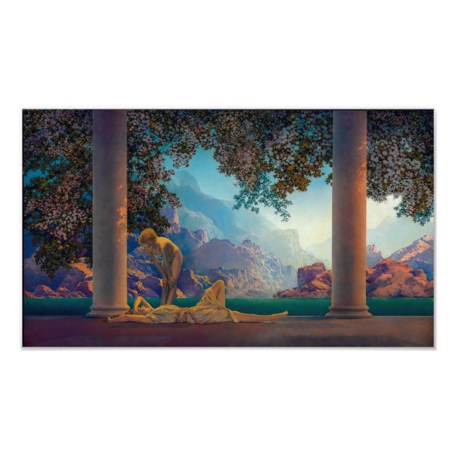 Foto Amanhecer | Maxfield Parrish | (Frente)