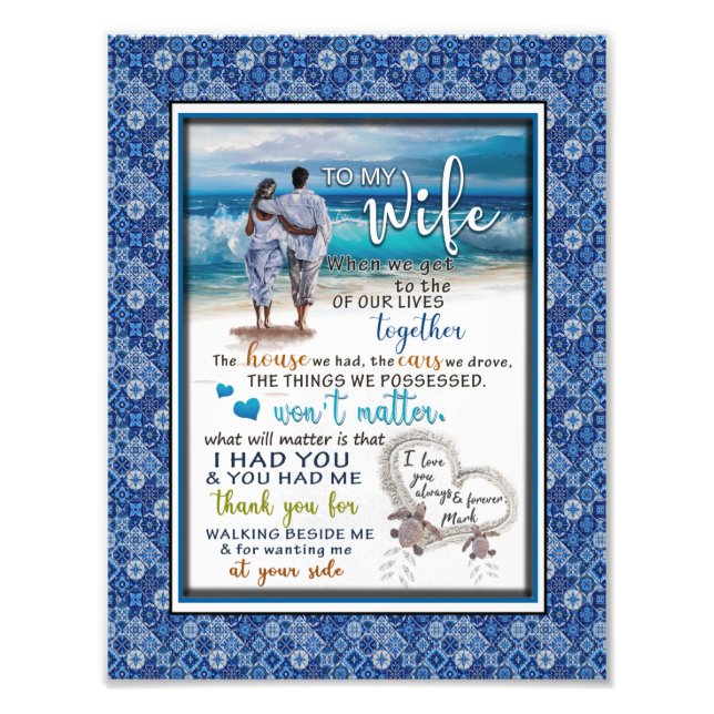 Foto Amantes de Esposa | À Minha Esposa Eu Te Amo Sempr (Frente)