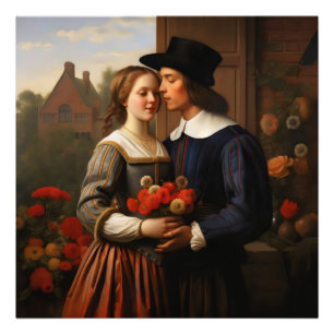 Foto Amantes Idade de Ouro Holandesa