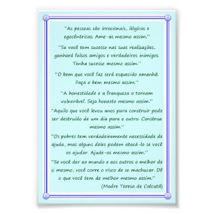 Foto Ame-as mesmo assim.