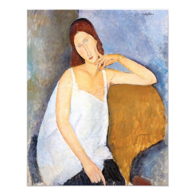 Foto Amedeo Modigliani - Jeanne Hebuterne (Frente)