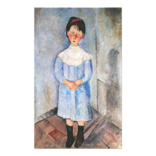 Foto Amedeo Modigliani - Menina de Azul