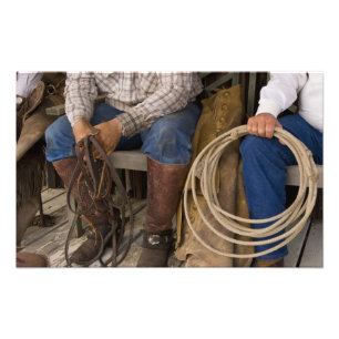 Foto América do Norte, EUA. Cowboys relaxando e 2