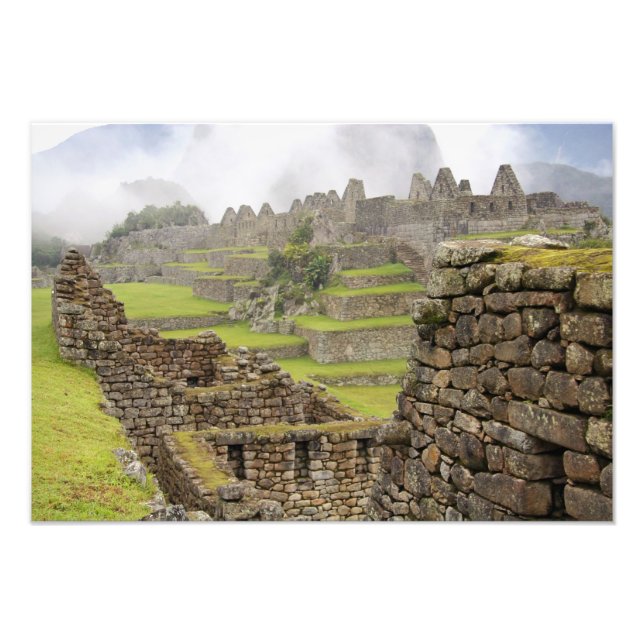 Foto Américas, Peru, Machu Picchu. O antigo (Frente)