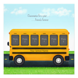 Foto Amigos Escolares Barramento Escolar Personalizado 