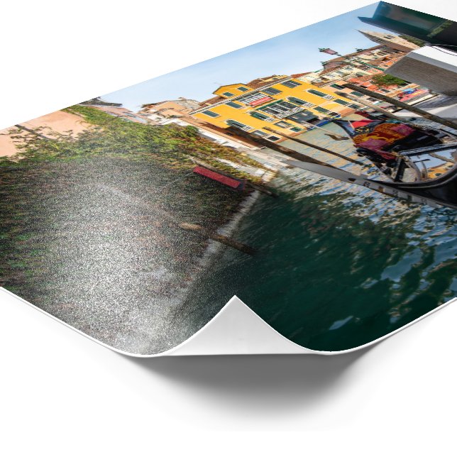 Foto Amoarre Clássico de Gôndola em Veneza (Borda)