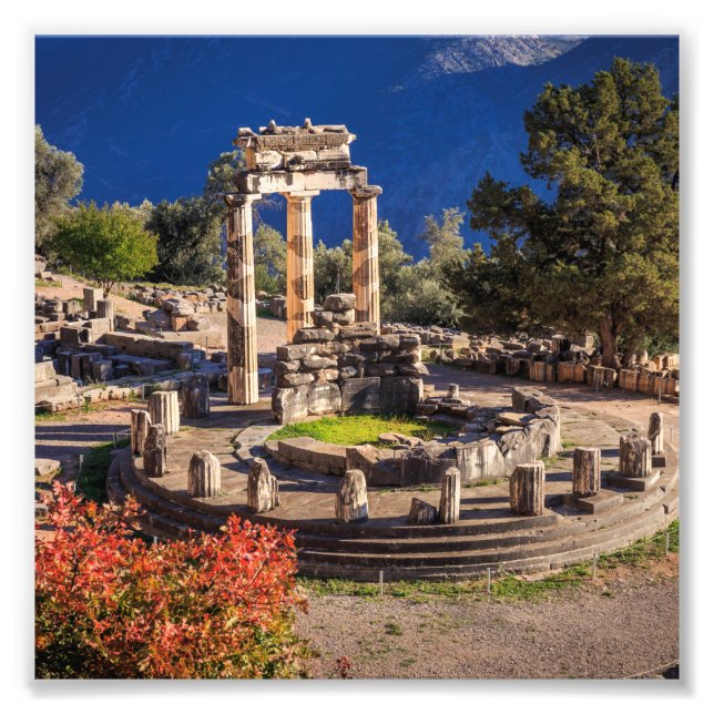 Foto Ancient Delphi, Grécia (Frente)