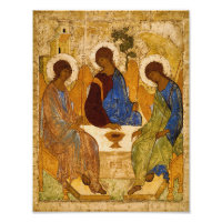 Andrei Rublev Santa Trindade Ícone Ortodoxo