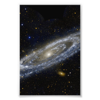 Foto Andromeda galáxia Via Látea cosmos universo
