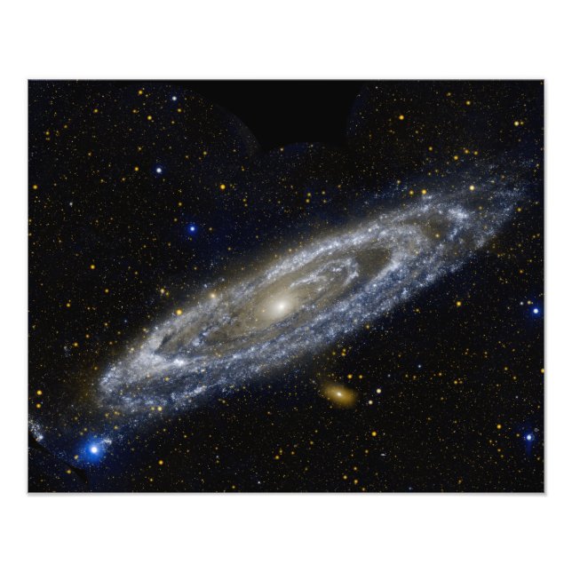 Foto Andromeda galáxia Via Látea cosmos universo (Frente)