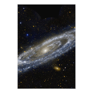 Foto Andromeda galáxia Via Látea cosmos universo