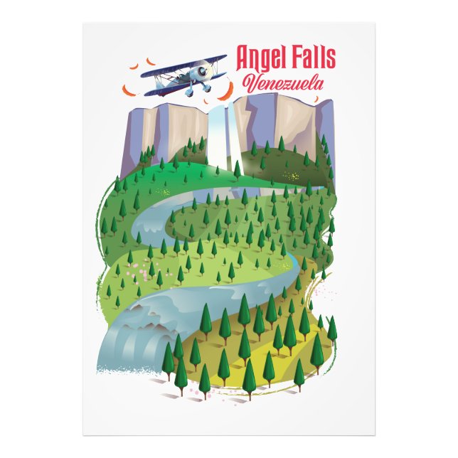 Foto Angel Falls Venezuela (Frente)