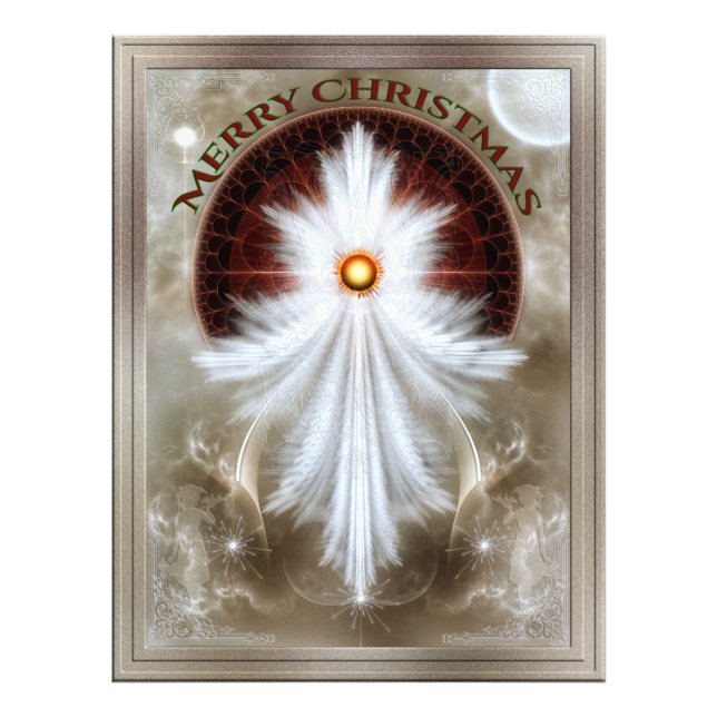 Foto Angel Wings Snowflake Felry Natal (Frente)