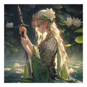 Foto Anime Lady of Lake