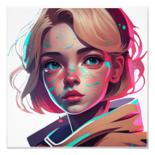 Foto Anime manga pop art amantes do desenho animado per