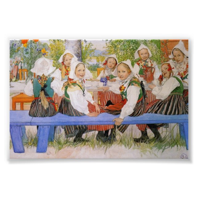 Foto Aniversário de Kersti 1909 (Frente)