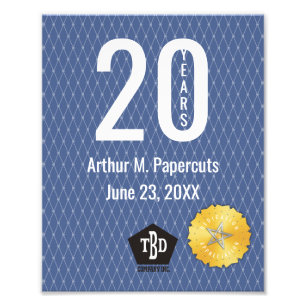 Foto Aniversário do marco miliário do empregado