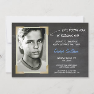 Foto: Aniversário, Estilo de Vintage, Convites par