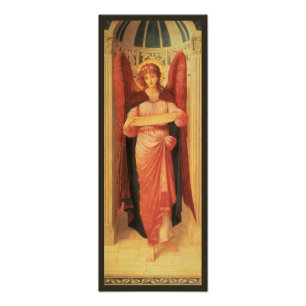 Foto Anjo com um Pergaminho por John Melhuish Strudwick