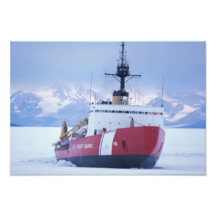 Foto Antártica, Ilha Ross, Estação McMurdo, USCG