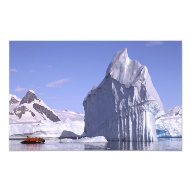 Foto Antártida, Península Antártica. Zodiak e (Frente)