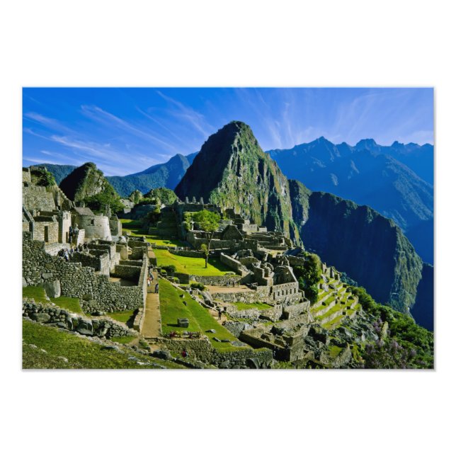 Foto Antiga Machu Picchu, último refúgio da (Frente)