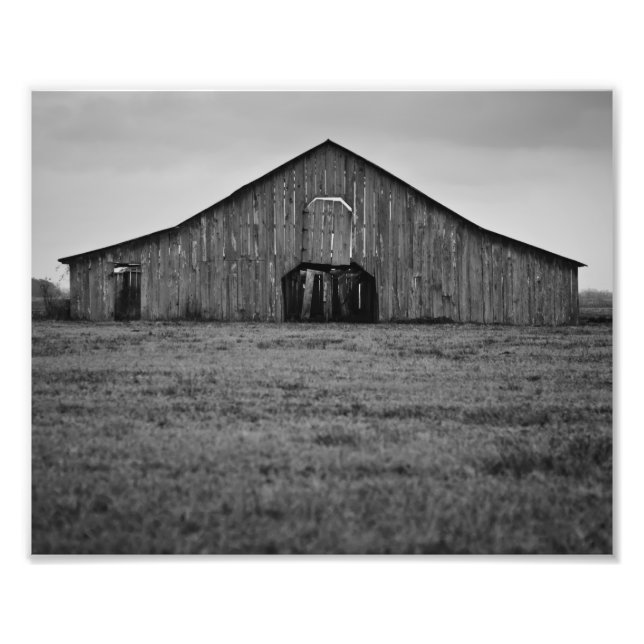 Foto Antigo Barn Abandonado (Frente)