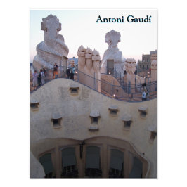 Foto Antoni Gaudí Casa Milà Barcelona