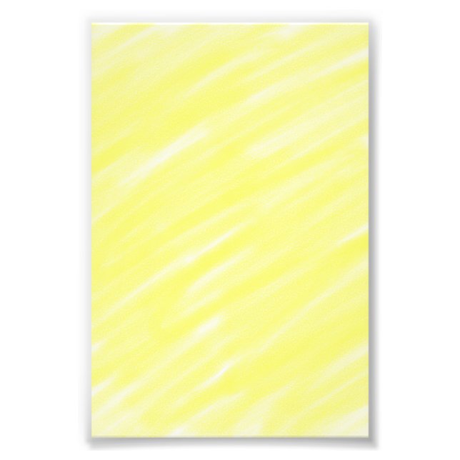 Foto anúncio amarelo pastel personalizado de cor sólida (Frente)