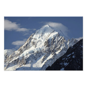 Foto Aoraki Monte Cook, Mackenzie Country, Sul